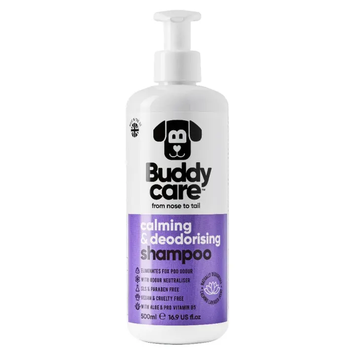 Calming & Deoderising Dog SHAMPOO Buddycare (500ml) - 1