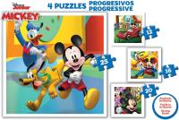 Educa Puzzle Progresivo 12-16-20-25 Mickey Educa 19294 - details 1