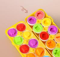 Juego De Educación Matemática Montessori Para Niños 12PCS Juguetes Inteligentes De Huevos Y Tornillos 3D Puzzle Educativo Para Niños Entre 3 Y 12 Años - details 13