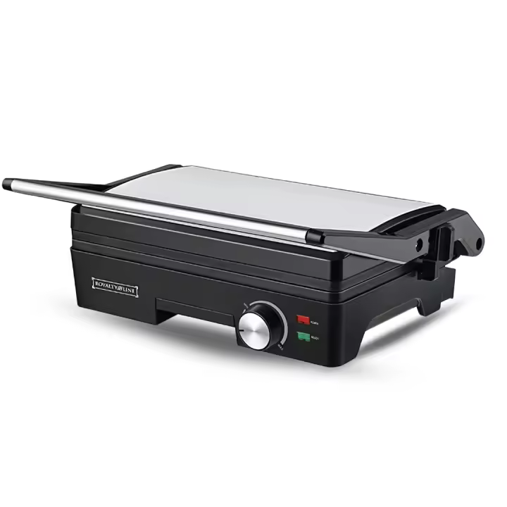 Panini Grill Royalty Line 1600W – Acero Inoxidable - 1