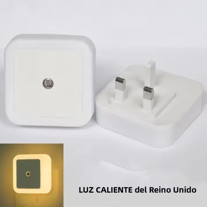 Luz Nocturna Para Niños Mini Backlight Cuadrada Luz De Pared Para Sala De Estar Y Dormitorio Iluminación LED Bombilla Luz De Noche - 1