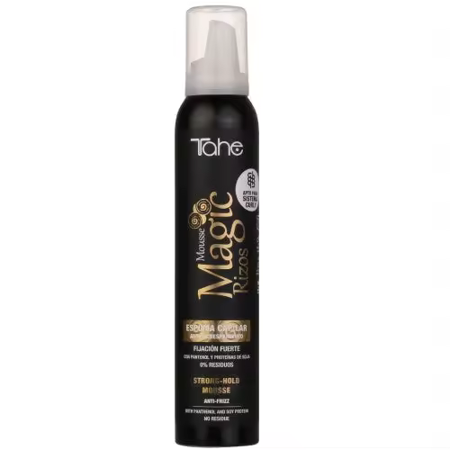 Tahe Espuma De Fijación Fuerte Y Flexible Magic Rizos 200ml - 1