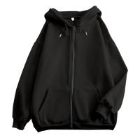 Chaqueta De Moda Para Hombre Con Capucha Y Cierre De Cremallera Manga Larga Suelta Y Casual Ropa De Calle Outerwear Para Primavera Y Otoño - details 3