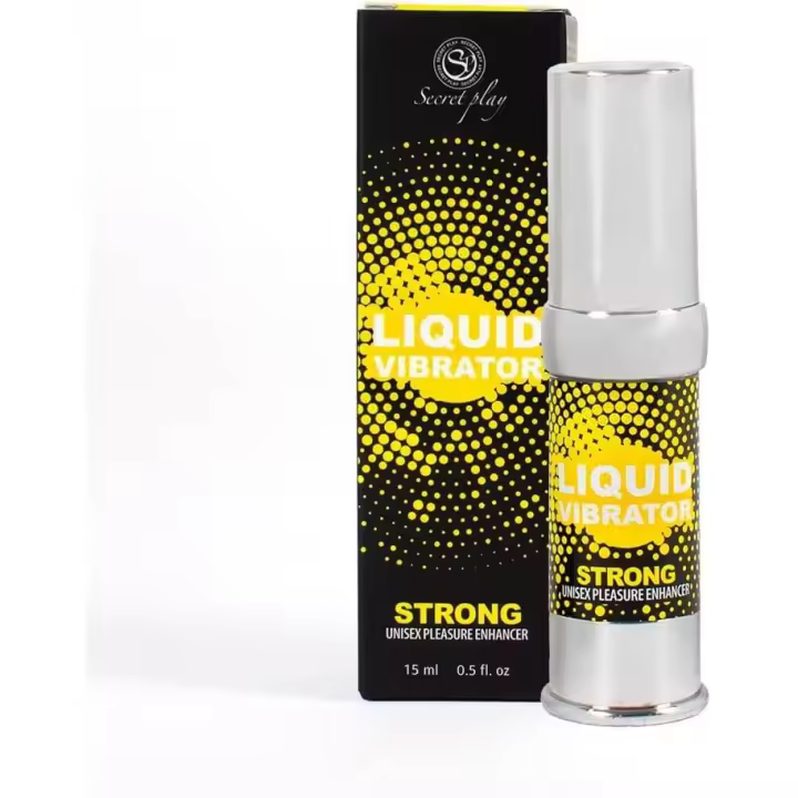 Vibrador Liquido Strong Stimulator (Estimulador para Parejas) – Secret Play (Nueva imagen de producto 2023 misma formula que el anterior negro) - 1