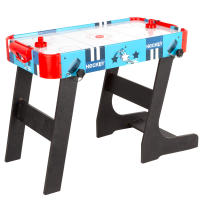COLORBABY Mesa Air hockey niños, para 2 jugadores, con marcadores, fabricada de madera resistente, juegos de mesa, juego discos aire, recomendado a partir de 6 años - details 0