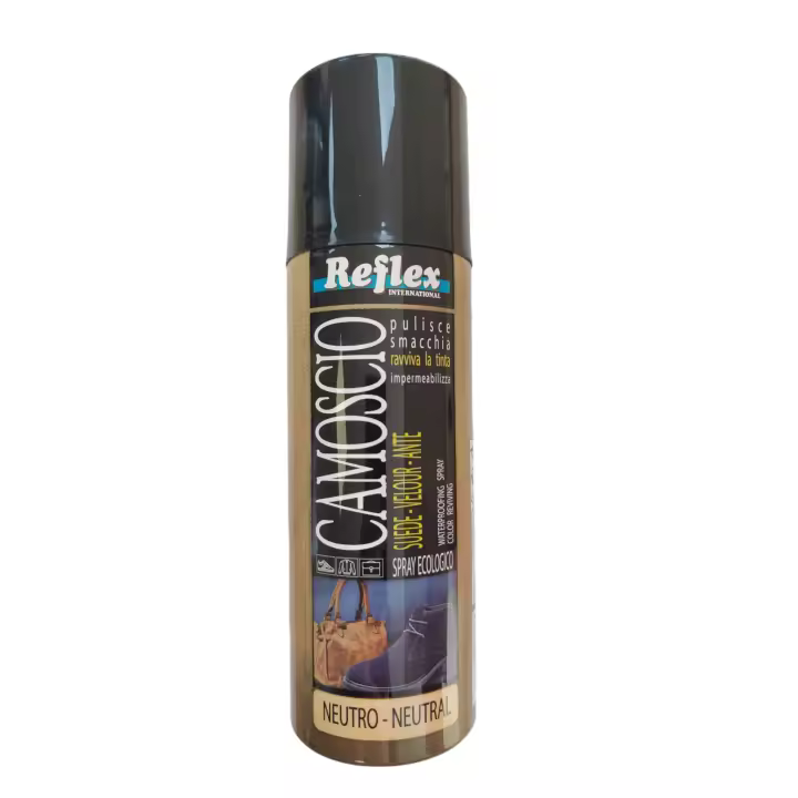 Wabfeet - Limpiador y restaurador de ante y nobuck  Camoscio - Reaviva y protege el color de tus prendas de ante y nobuk - Impermeabilizante - 200 ml. - 1