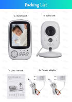 Monitor De Bebé DBIT VB603 Cámara Infantil Con Pantalla LCD De 3.2 Pulgadas Intercomunicador Seguridad Para Recién Nacidos Resolución De Video 480*272 - details 11