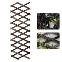 Valla De Madera Retráctil Para Jardín Pino Decorativo Trellis De Enredadera Para Plantas Soporte De Flores Y Macetas - details 3
