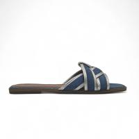 Calzados soraia✨ Sandalias Planas de Mujer con Tiras Trenzadas – Mules Elegantes de Punta Cuadrada – Zapatos Abiertos de Verano para Uso Diario, Playa, Fiesta o Estilo Casual ✨ Elegante Bohemio Casa - details 11