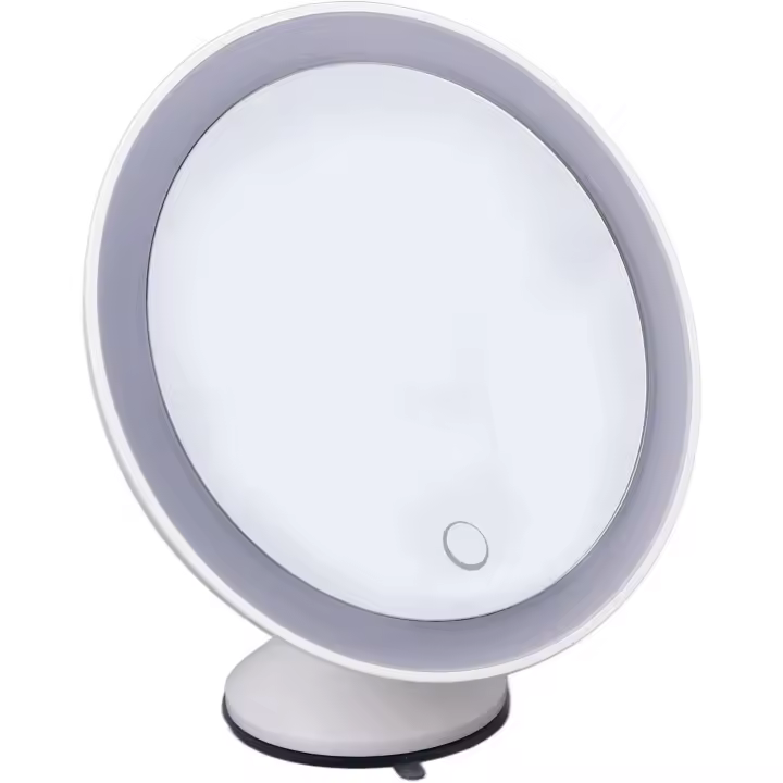 Espejo de Maquillaje con Luz LED – Súper Brillante, Aumento 10x, Control Táctil, Brillo Ajustable y Carga USB Tipo C – Espejo con Luz para Casa - 1