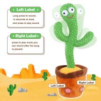 Juguete De Cactus Hablador Recargable Grabador Y Repetidor Educativo Para Niños De 3 a 6 Años Compatible Con Voz En Español Inglés Y Árabe - details 15