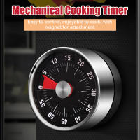 Timer Visual Mécanico 1pc Para Cocina Clase De Enseñanza Hornear Reunións Cocinar Trabajo Horloge De Metal Eco-amigable - details 1