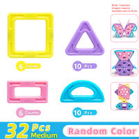 Juguetes Magnéticos 3D De Macarón Medianos Bloques De Construcción Educativos Para Sensory Para Niños Regalo De Cumpleaños Juguete De Pila - details 7
