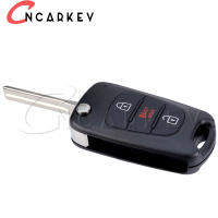 Carcasa De Llave De Coche 3 Botones Para Kia Hyundai Rio Soul Sportage 2010-2014 TOY40 HYN10R Hoja Con Reemplazo Fob Remoto - details 4