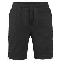 Shorts De Playa Para Hombre Verano Transpirables De Color Sólido Con Cintura Elástica Y Cierre De Cordón Pesas Ligeros Para Correr - details 7