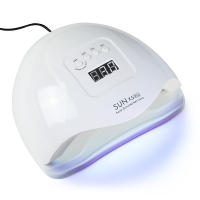 Lámpara de uñas UV profesional, lámpara LED UV de 120W, lámpara de uñas UV con 36 perlas, secadora de uñas profesional, lámpara de salón para manicura y pedicura en casa. - details 0