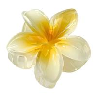 Pinza Para El Cabello De Acrílico Grande Con Diseño De Flor Gradient Para Mujeres Accesorio De Moda De Barretta Estilo Caracol Decorativo Para Fiestas Y Uso Diario - details 12