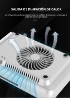 Aspiradora De Uñas Recargable De Alta Potencia Para Manicura Con Filtro Removible Y Ajustable Máquina De Manicura Multifuncional - details 7