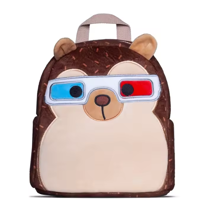 Squishmallows - Mini Mochila de Peluche de Hans - Tacto Extrasuave - Tienda con Licencia Oficial - 1