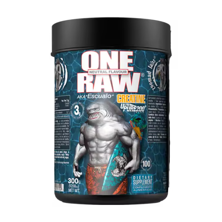 Creatina one raw 300g zoomadlabs - 1