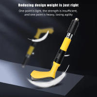 High Pressure Nail Gun Manual Mini Steel Nail Rivet Tool Manual Steel Nail Gun Sets 5 Gears Strength Adjustable Home DIY - details 7