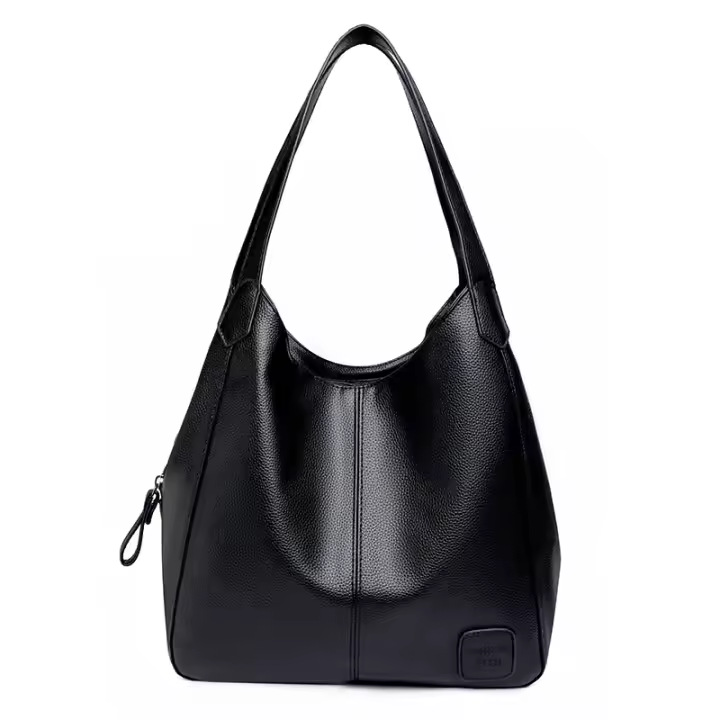 Bolso Cruzado de cuero para Mujer, Bandolera de 3 Capas de gran capacidad, Estilo Vintage, de diseño, 2022 - 1