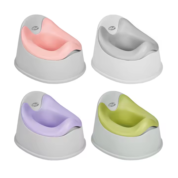 MS Baby - Pack de 4 Orinales Infantiles - Incluye Orinal infantil con cubeta de plástico extraible - Orinal de aprendizaje bebé - Inodoro infantil (pack de 4) - 1