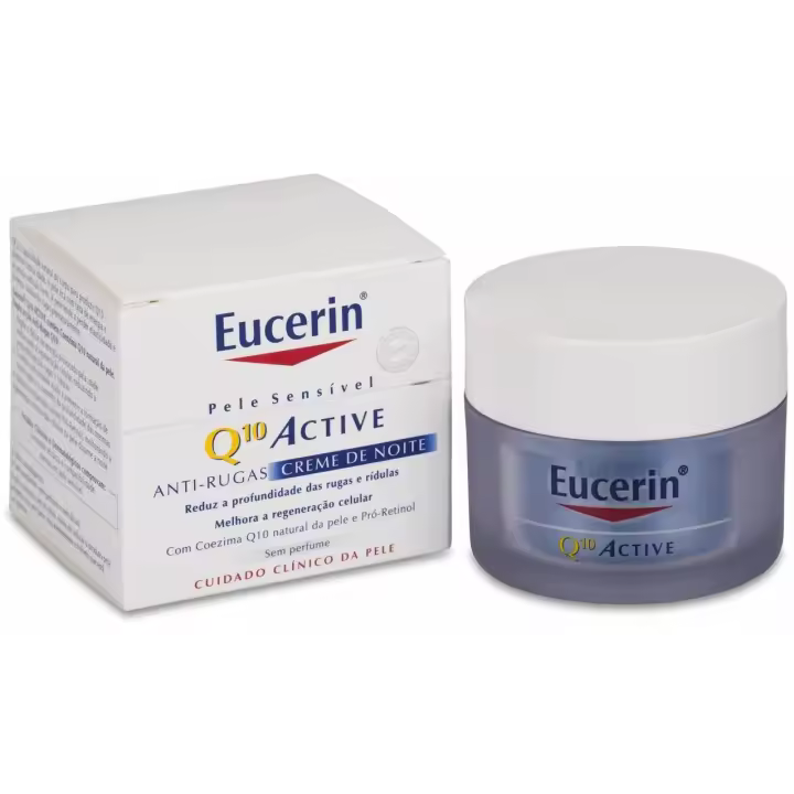 Eucerin Q10 Active Anti-Arrugas Crema De Noche, 50 Ml - 1