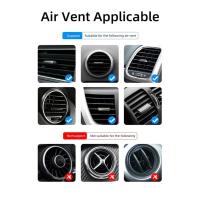 Soporte De Teléfono Móvil Para Coche Con Ventilador De Aire Giratorio De 360 Grados Y Magnético Compatible Con Xiaomi iPhone 15 Samsung - details 5