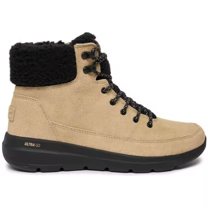 Botines Skechers Glacial Ultra - Woodlands para mujer en color beige - 1