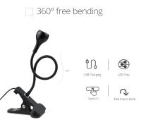 Lámpara De Escritorio USB Ajustable Con Clip Luz De Lectura LED Para Dormitorio Luz Nocturna Decorativa Para Mesa Y Cama - details 2
