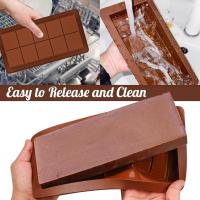 Molde De Chocolate En Barra De Silicona Para Hornear Y Pastelería De Grado Alimenticio Multipropósito Grande Para Cocina Y Repostería - details 7
