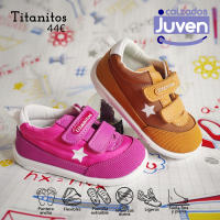 Titanitos Modelo B500 LEO Mostaza o Fucsia. Zapato Deportivo Respetuoso de Piel y Textil para Niños y Niñas. Primeros Pasos. Lavable. Muy Flexible. Sin Contrafuertes. - details 0