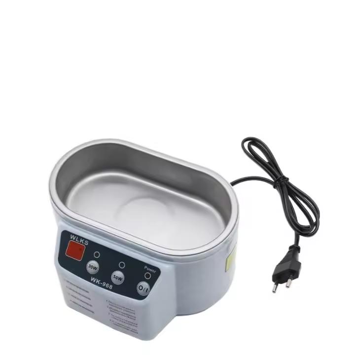 Máquina limpiadora de joyas por ultrasonidos, liomador ultrasónico Profesional de anillos de Diamantes, apto para Plata, Gold, pendientes, Collares, Gafas, dentadas postizas, retenedores, gorros, MonedasProtectores bucales, maquinillas de afeitar - 1