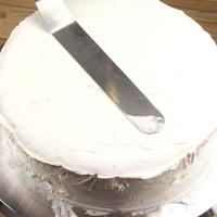 Espátula de pastelería, espátula en ángulo de pastelería, espátula de pastel para hornear, raspador de pastel, juego de espátula de pastel en ángulo de acero inoxidable de 8/10 pulgadas para hornear - details 1