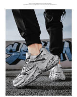 Nuevos Zapatos Deportivos Para Hombre Transpirables Antideslizantes Casuales Plataforma Resistente Al Desgaste Suela Suave Para Caminar - details 4