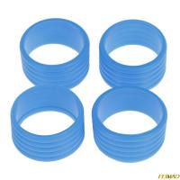 4 Pcs Anillo De Cierre De Manija De Raqueta De Tenis De Silicona Accesorio De Tenis Material De Goma Sin Químicos De Alta Importancia Origen China Continental - details 2