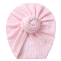 Gorro De Bebé Crochet Tejido Solido Para Niños Y Niñas Nuevos Recién Nacidos 3M-5T Bufanda De Cabeza Para Niños Y Niñas - details 9