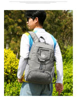 Mochila de gran capacidad para exteriores, bolsa de viaje portátil multifuncional, almacenamiento multicapa - details 15