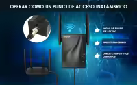 Repetidor de Wifi 1200 Mbps, Amplificador de Señal Wifi, Largo Alcance Doble Banda 5G & 2.4G, con Puerto Gigabit, Extensor de WiFi con Ap Modo, Incorporado WPS, Version Actualizada - details 5