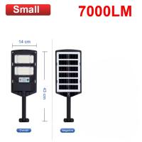 Lámpara Solar Exterior Potente 10000LM Con Sensor De Movimiento Y Carga Solar Impermeable Luz De Pared LED Para Jardín Farol Solar Moderno IP67 - details 3