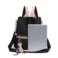 Mochila Casual Para Mujer Impermeable De Nylon Multifuncional Con Gran Capacidad Y Antirrobo Estilo Escolar Bolso De Hombro - details 8