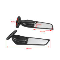 Espejos Retrovisores Ajustables Para Yamaha YZF R3 R25 R15V3 R6 Con Luz Accesorios De Aluminio CNC Para Motocicleta - details 7