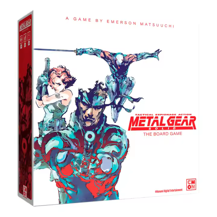 JUEGO DE MESA METAL GEAR SOLID - Nuevo a estrenar - Asmodee - Cmon - Juego de Tablero - PREVENTA - Lanzamiento 26/09/25 - 1