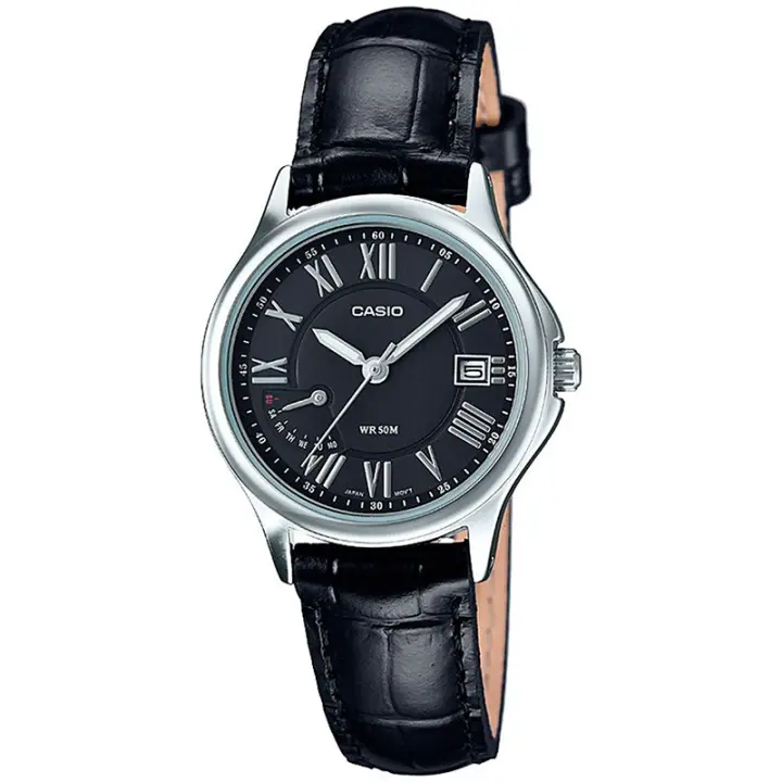 Casio Ltp-e116l-1avdf Enticer Reloj Para Para Mujer Color Negro - 1