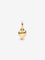 Pandora - Charm Colgante Mini de corazón - Baño de Oro de 14K - details 0