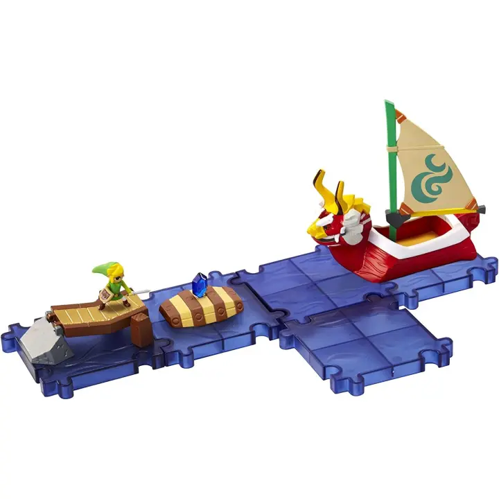 Namco World Of Nintendo Paquete Micro Deluxe de Mario Bros U con Escenario y Figura de Acción del Rey del León Rojo - 1