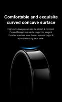 Anillo Inteligente R09 Para Hombres Y Mujeres Con Estuche De Carga Monitor De Tasa Cardíaca Oxígeno Sanguíneo Temperatura De Piel Impermeable 5ATM Para Android iOS - details 2