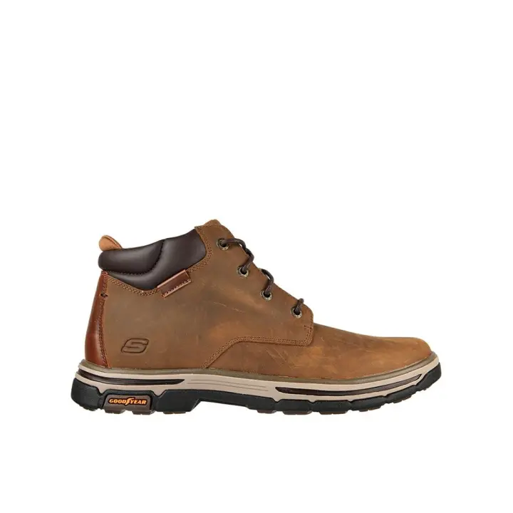 Skechers 204394_DSCH Botines para hombre marrones en sintético 81778 - 1
