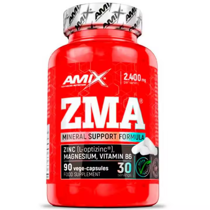 Amix Nutrition ZMA 90 caps  Amix Nutrition Aumento de Testosterona Descanso Marcas Salud y Bienestar Vitaminas y Minerales - 1